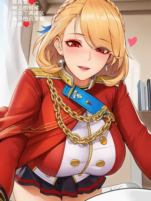 [AI小松鸟]纯恋午间满境❤️，与威尔士亲王老婆共度的茶色余韵❤️醉色云中餐厅的暧昧❤️，威尔士亲王老婆为你吹奏的弥足爱音❤️ 1-2 [Ai Generated]_017_p16