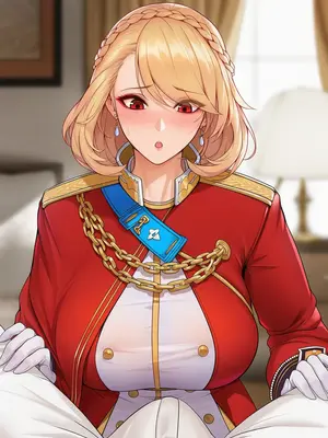 [AI小松鸟]纯恋午间满境❤️，与威尔士亲王老婆共度的茶色余韵❤️醉色云中餐厅的暧昧❤️，威尔士亲王老婆为你吹奏的弥足爱音❤️ 1-2 [Ai Generated]_019_p18