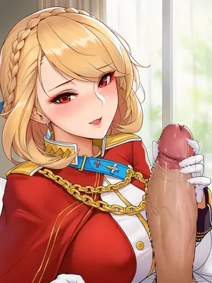 [AI小松鸟]纯恋午间满境❤️，与威尔士亲王老婆共度的茶色余韵❤️醉色云中餐厅的暧昧❤️，威尔士亲王老婆为你吹奏的弥足爱音❤️ 1-2 [Ai Generated]_025_p24