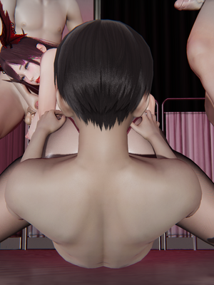 【黑黑黑黑黑丝】淫魔の榨精计划 01-08_174