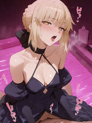 [AIJOE]セイバーオルタとソーププレイ_076