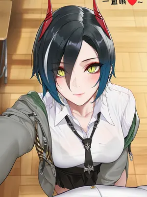 [AI小松鸟]战术学院等候的爱夜❤️与胡腾老婆共处的私密恋爱教室❤️ [AI Generated]_023_p22