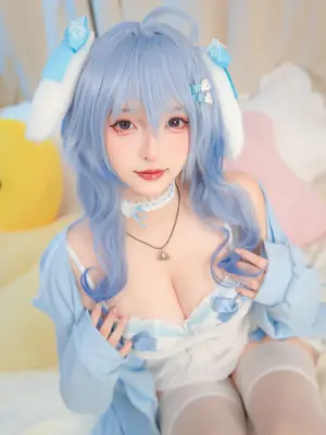 神楽坂真冬 - 甘雨降临 (原神)_03_wcog