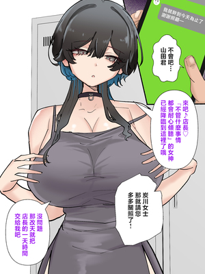 [KANIKORO] うちのバイトのクールでHカップのでか乳ちゃんは弱者男性とでもヤラせてくれるって! [中国翻訳]_013__11