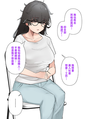 [KANIKORO] うちのバイトのクールでHカップのでか乳ちゃんは弱者男性とでもヤラせてくれるって! [中国翻訳]_045__43