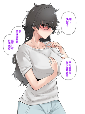 [KANIKORO] うちのバイトのクールでHカップのでか乳ちゃんは弱者男性とでもヤラせてくれるって! [中国翻訳]_050__48