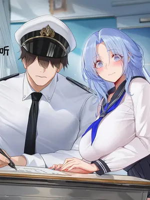 [AI小松鸟]指挥官的恋学一天❤️约克公爵老师的乐恋补学[Ai Generated]_016_135604548_15