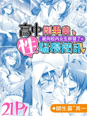 [南拳蟑狼]高中剛畢業就向校內女生群發了性騷擾簡訊~師生篇