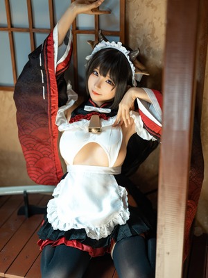 蠢沫沫 – 牛牛女仆_008