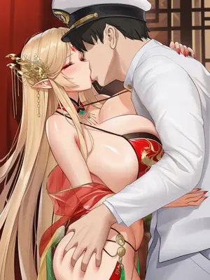 [AI小松鸟]月圆之下的闺恋❤️与布雷斯特老婆共爱的爱夜情房❤️[Ai Generated]_010_p09