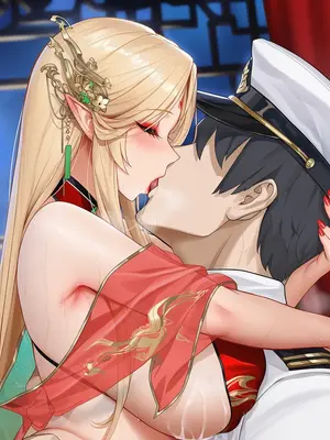 [AI小松鸟]月圆之下的闺恋❤️与布雷斯特老婆共爱的爱夜情房❤️[Ai Generated]_042_p41