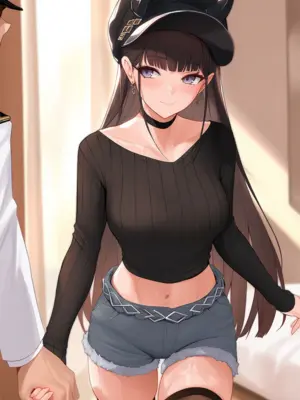 [AI小松鸟]雨夜，风声，与怀里的恋人❤️与重樱小女友共度的蜜恋之日❤️❤️❤️ 1-8 [Ai Generated]_092_p91