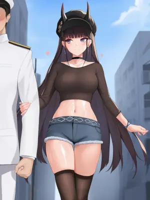 [AI小松鸟]雨夜，风声，与怀里的恋人❤️与重樱小女友共度的蜜恋之日❤️❤️❤️ 1-8 [Ai Generated]_094_p93