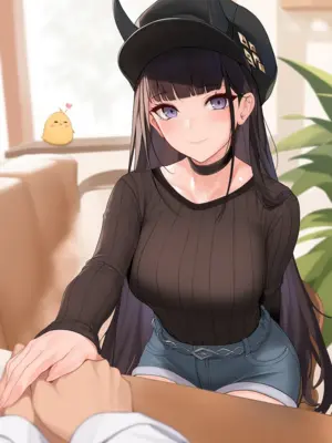 [AI小松鸟]雨夜，风声，与怀里的恋人❤️与重樱小女友共度的蜜恋之日❤️❤️❤️ 1-8 [Ai Generated]_117_p116