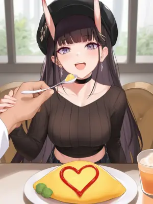 [AI小松鸟]雨夜，风声，与怀里的恋人❤️与重樱小女友共度的蜜恋之日❤️❤️❤️ 1-8 [Ai Generated]_122_p121