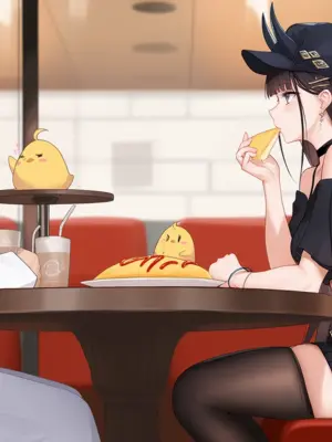 [AI小松鸟]雨夜，风声，与怀里的恋人❤️与重樱小女友共度的蜜恋之日❤️❤️❤️ 1-8 [Ai Generated]_128_p127