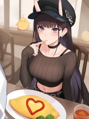 [AI小松鸟]雨夜，风声，与怀里的恋人❤️与重樱小女友共度的蜜恋之日❤️❤️❤️ 1-8 [Ai Generated]_129_p128