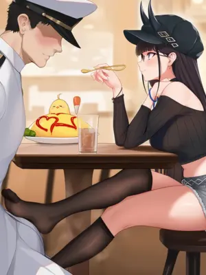 [AI小松鸟]雨夜，风声，与怀里的恋人❤️与重樱小女友共度的蜜恋之日❤️❤️❤️ 1-8 [Ai Generated]_137_p136