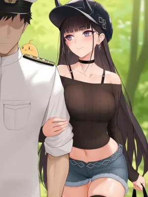 [AI小松鸟]雨夜，风声，与怀里的恋人❤️与重樱小女友共度的蜜恋之日❤️❤️❤️ 1-8 [Ai Generated]_183_p182