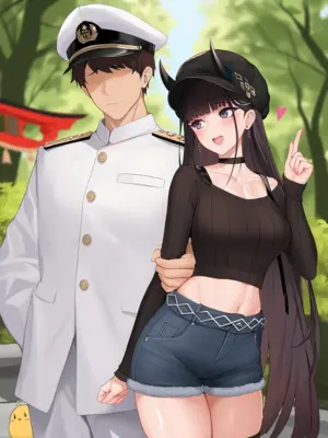 [AI小松鸟]雨夜，风声，与怀里的恋人❤️与重樱小女友共度的蜜恋之日❤️❤️❤️ 1-8 [Ai Generated]_192_p191