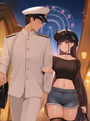 [AI小松鸟]雨夜，风声，与怀里的恋人❤️与重樱小女友共度的蜜恋之日❤️❤️❤️ 1-8 [Ai Generated]_198_p197