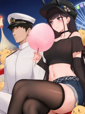 [AI小松鸟]雨夜，风声，与怀里的恋人❤️与重樱小女友共度的蜜恋之日❤️❤️❤️ 1-8 [Ai Generated]_200_p199