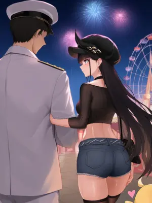 [AI小松鸟]雨夜，风声，与怀里的恋人❤️与重樱小女友共度的蜜恋之日❤️❤️❤️ 1-8 [Ai Generated]_203_p202