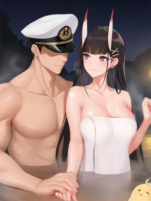 [AI小松鸟]雨夜，风声，与怀里的恋人❤️与重樱小女友共度的蜜恋之日❤️❤️❤️ 1-8 [Ai Generated]_211_p210