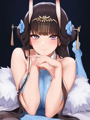 [AI小松鸟]雨夜，风声，与怀里的恋人❤️与重樱小女友共度的蜜恋之日❤️❤️❤️ 1-8 [Ai Generated]_219_p218