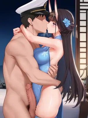 [AI小松鸟]雨夜，风声，与怀里的恋人❤️与重樱小女友共度的蜜恋之日❤️❤️❤️ 1-8 [Ai Generated]_226_p225