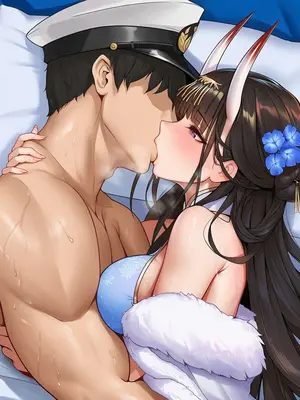 [AI小松鸟]雨夜，风声，与怀里的恋人❤️与重樱小女友共度的蜜恋之日❤️❤️❤️ 1-8 [Ai Generated]_359_p358