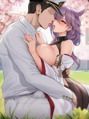 [AI小松鸟]樱下之约的回忆❤️，与隼鹰老婆共忆的曾恋旧爱❤️ [Ai Generated]_007_p06