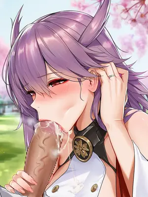 [AI小松鸟]樱下之约的回忆❤️，与隼鹰老婆共忆的曾恋旧爱❤️ [Ai Generated]_022_p21