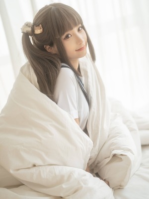 蠢沫沫 - 被窝JK_05