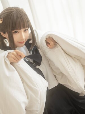 蠢沫沫 - 被窝JK_08