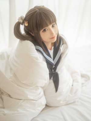 蠢沫沫 - 被窝JK_10