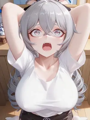 [DEX] Bronya女僕咖啡廳打工記 [Chinese] [AI Generated]_012_136703172_p11_Bronya_1