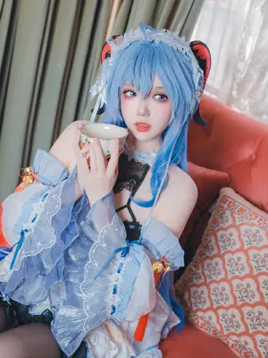 雪晴Astra - 原神 甘雨 女仆_06_remn