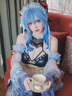 雪晴Astra - 原神 甘雨 女仆_07_cpek