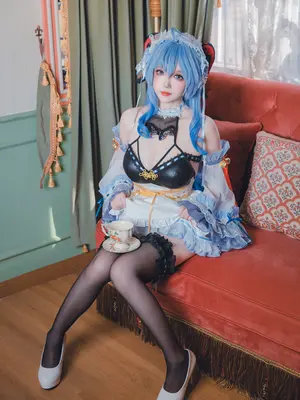 雪晴Astra - 原神 甘雨 女仆_10_tprv