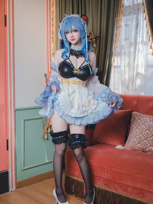 雪晴Astra - 原神 甘雨 女仆_13_tybt