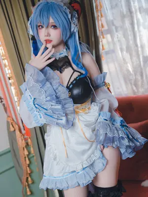 雪晴Astra - 原神 甘雨 女仆_14_sgus