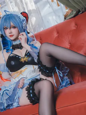 雪晴Astra - 原神 甘雨 女仆_20_hhry