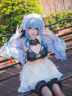 雪晴Astra - 原神 甘雨 女仆_26_ilow