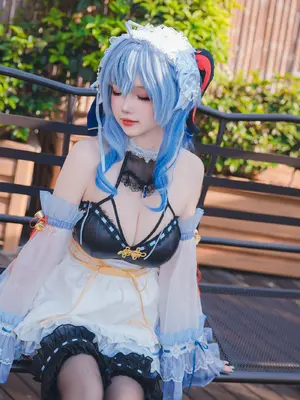 雪晴Astra - 原神 甘雨 女仆_27_jfxj