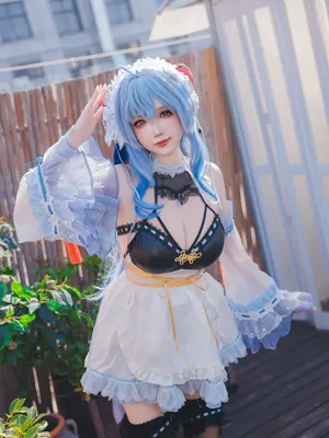 雪晴Astra - 原神 甘雨 女仆_30_jfky