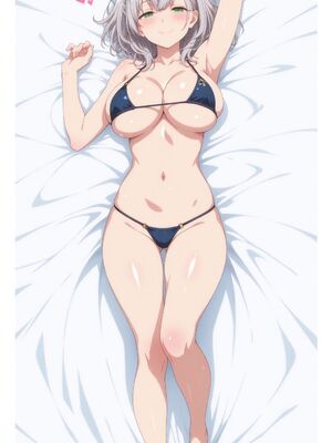 [NiNia] Shirogane Noel Bikini (Patreon) (AI Generated)_004__4