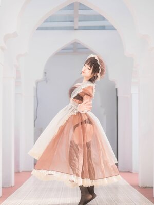 蠢沫沫 -沫沫真爱版 纱-室外女仆_013