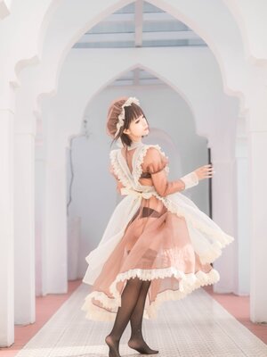 蠢沫沫 -沫沫真爱版 纱-室外女仆_014