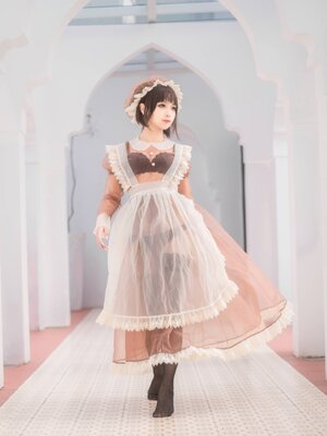 蠢沫沫 -沫沫真爱版 纱-室外女仆_015